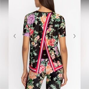 💥 HOT SALE💥 NWT Johnny Was Bee Active Le Jardin Cross Back Tee size XL